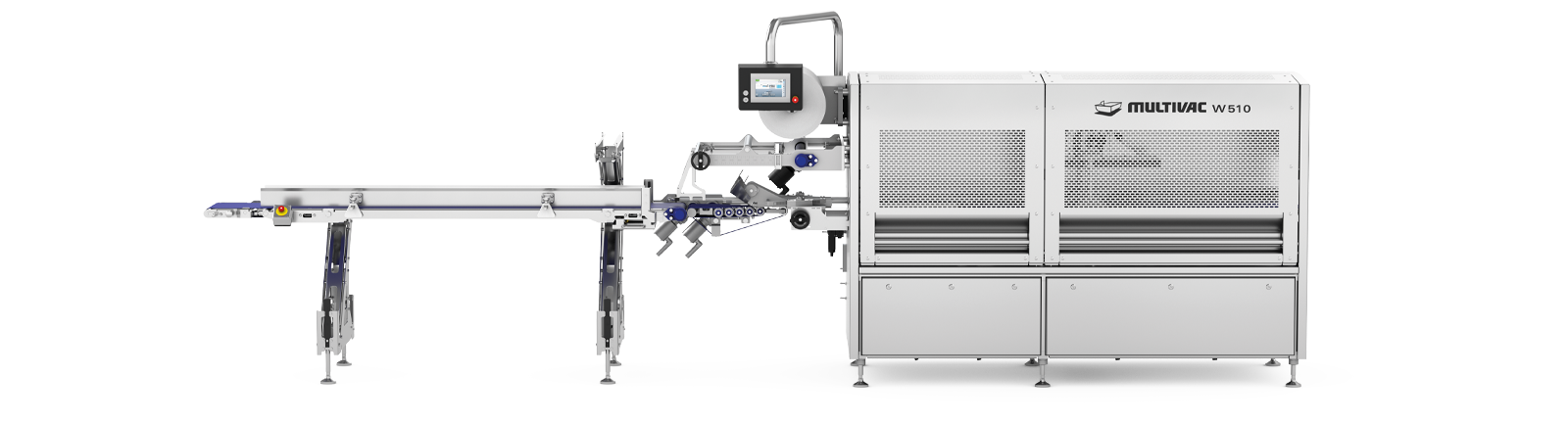 MULTIVAC W110 Packaging Machine with Conveyor System MULTIVAC W110 Packaging Machine with Conveyor System