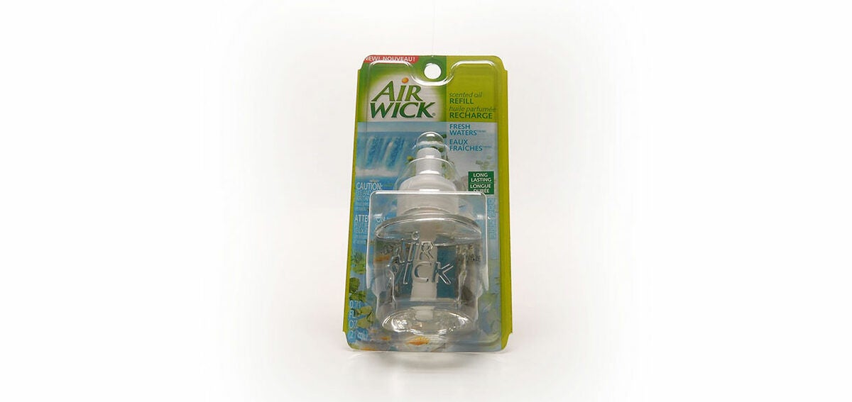 MULTIVAC Packaging Air Wick Refill Cartridge Display MULTIVAC Packaging Air Wick Refill Cartridge Display