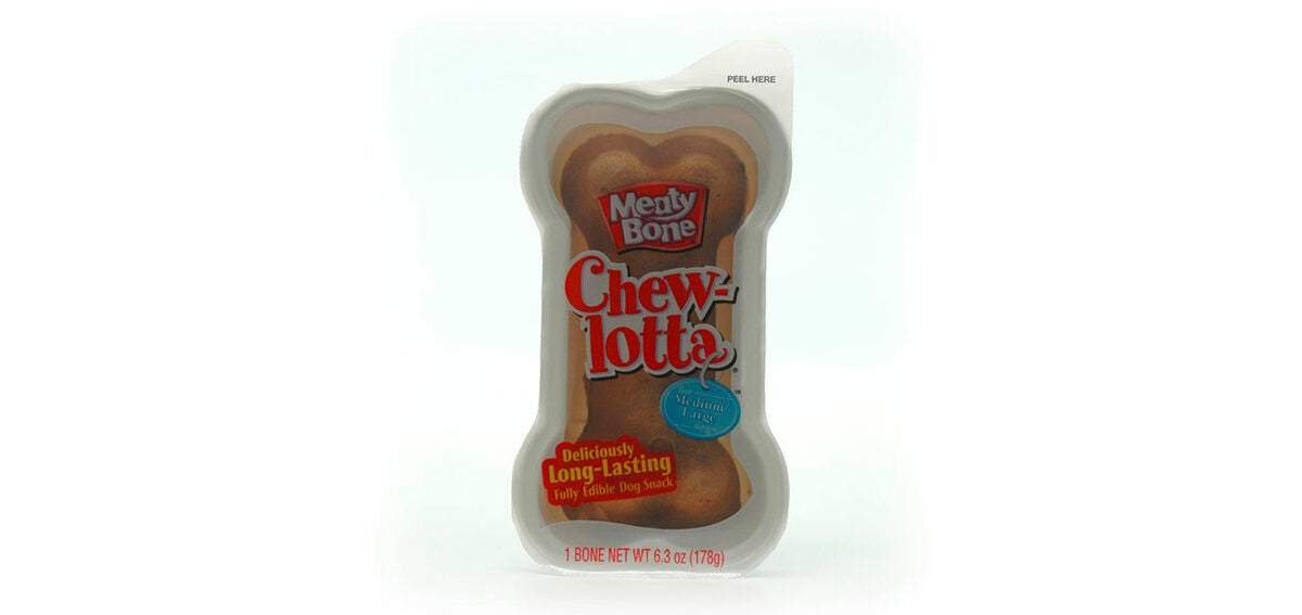 MULTIVAC Packaging Meaty Bone Chew-lotta Dog Treat MULTIVAC Packaging Meaty Bone Chew-lotta Dog Treat