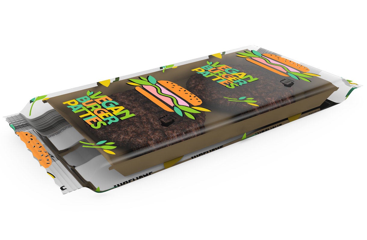 Vegan Burger Packaging by MULTIVAC Vegan Burger Packaging by MULTIVAC