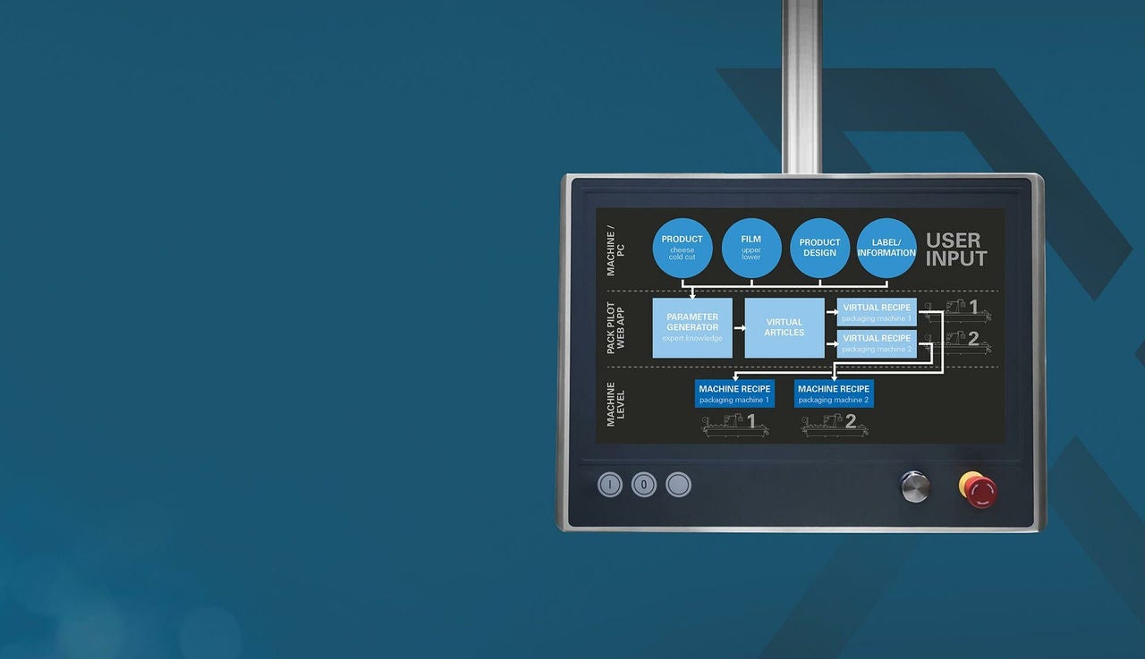 MULTIVAC Machine Control Panel Display MULTIVAC Machine Control Panel Display