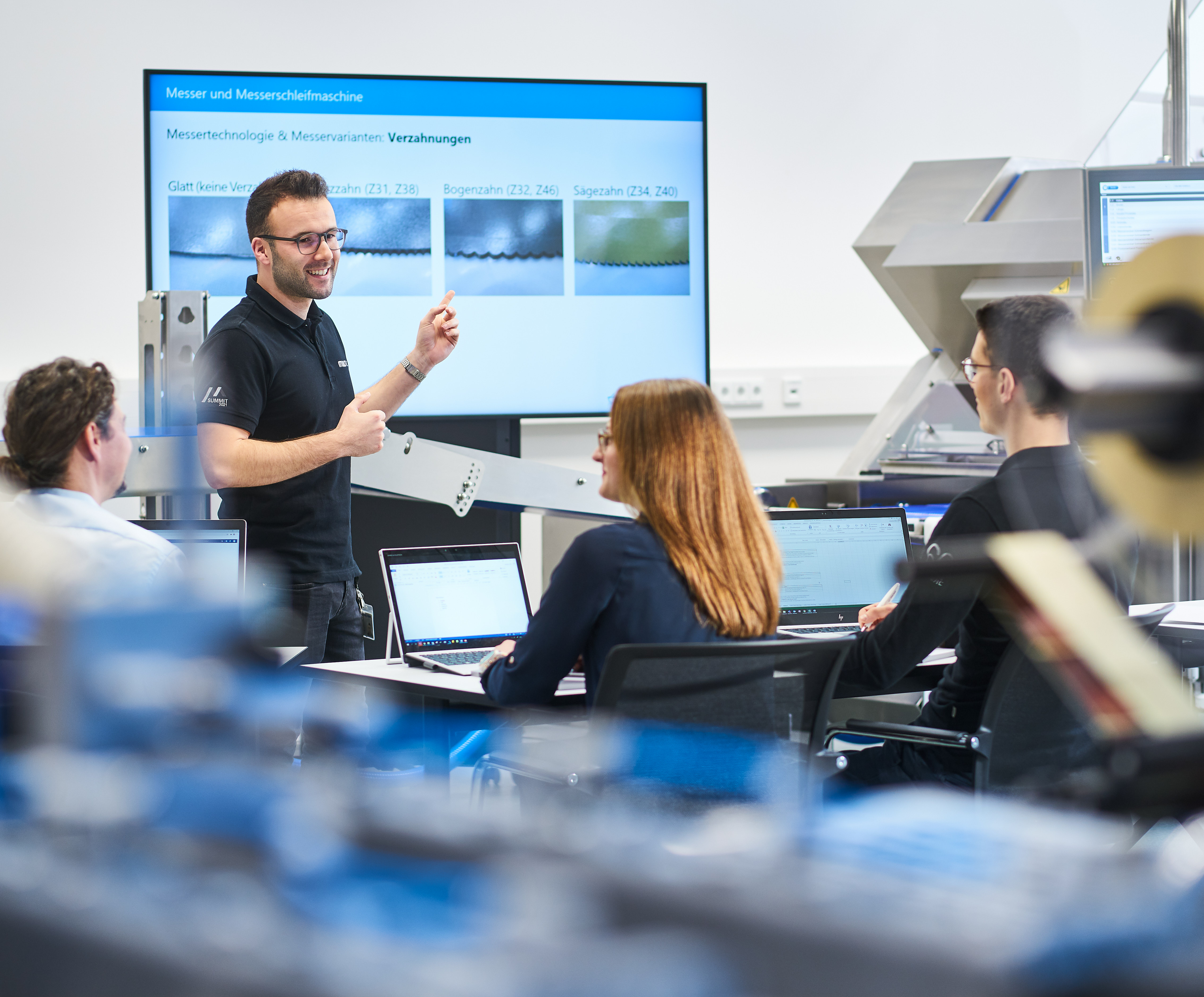MULTIVAC Training Session with Packaging Machine