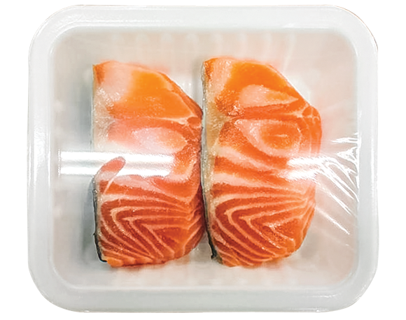Salmon Packaging by MULTIVAC in Vacuum Tray Salmon Packaging by MULTIVAC in Vacuum Tray