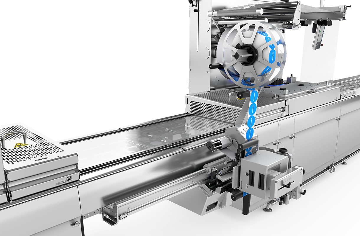 MULTIVAC Packaging Machine with Conveyor System MULTIVAC Packaging Machine with Conveyor System