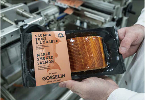 MULTIVAC Packaging Machine with Smoked Salmon