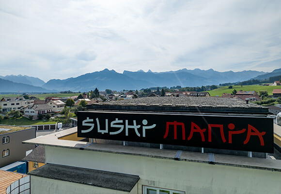 Sushi Mania Restaurant Scenic Mountain View