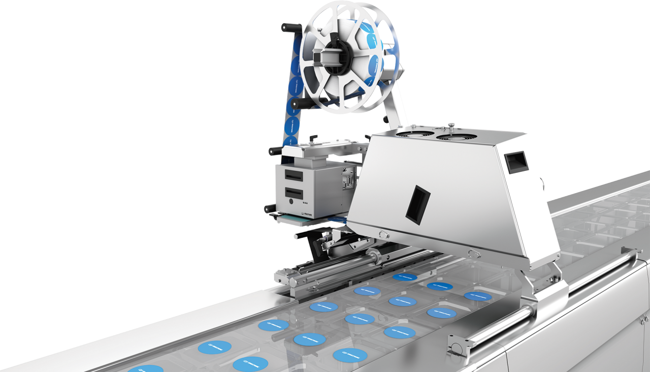 MULTIVAC Packaging Machine Automated Labeling System MULTIVAC Packaging Machine Automated Labeling System