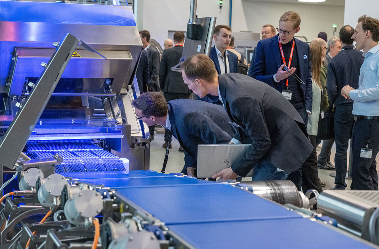 MULTIVAC Packaging Machine at Trade Show MULTIVAC Packaging Machine at Trade Show