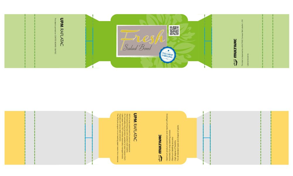 MULTIVAC Fresh Salad Bowl Packaging Design MULTIVAC Fresh Salad Bowl Packaging Design