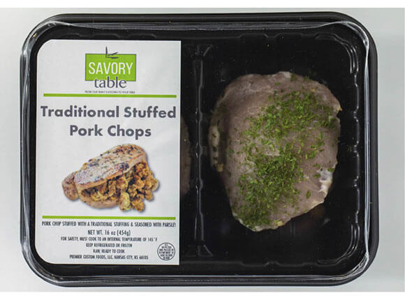 Traditional Stuffed Pork Chops Packaging Image Traditional Stuffed Pork Chops Packaging Image