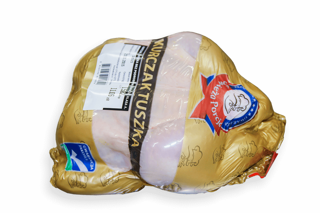 Packaged Chicken MULTIVAC Vacuum Sealer Packaged Chicken MULTIVAC Vacuum Sealer