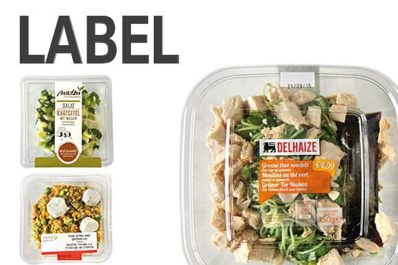 Food Packaging Labels MULTIVAC Machine Display Food Packaging Labels MULTIVAC Machine Display