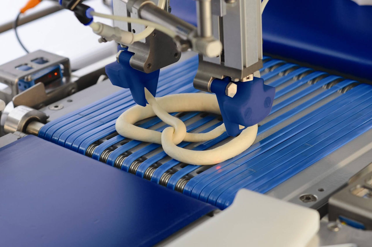 MULTIVAC Dough Processing Machine in Action MULTIVAC Dough Processing Machine in Action