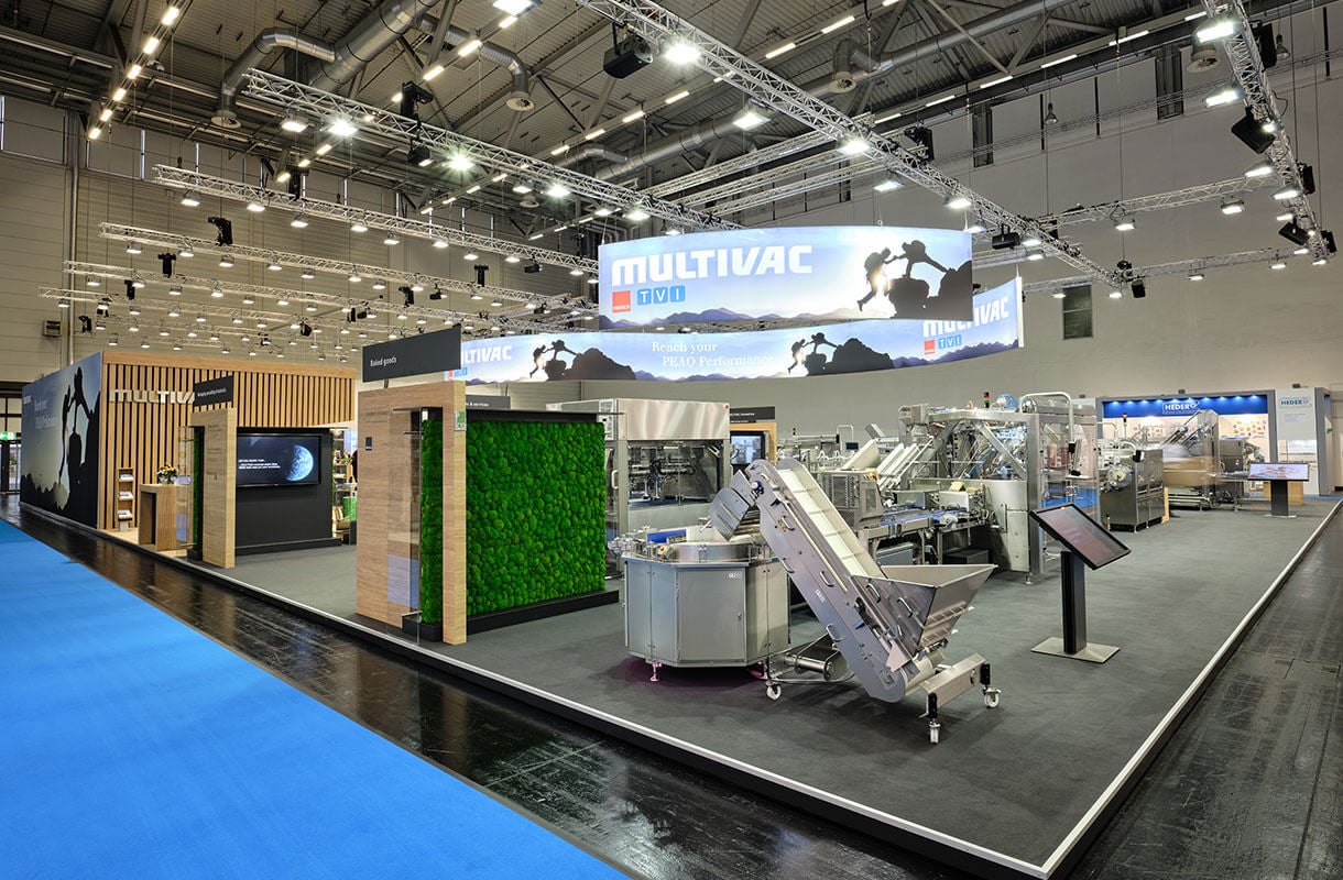 MULTIVAC Packaging Machine at Trade Show MULTIVAC Packaging Machine at Trade Show