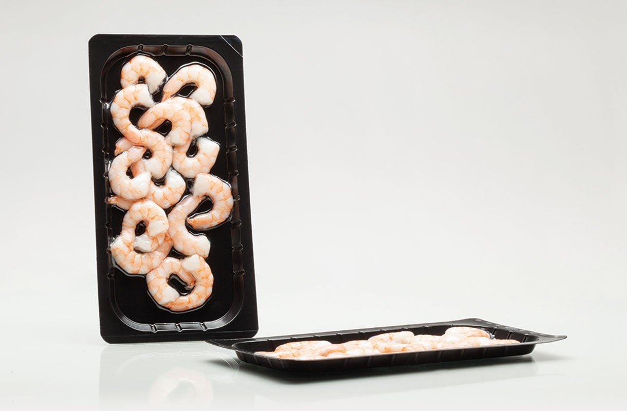Shrimp Packaging Tray by MULTIVAC for Freshness Shrimp Packaging Tray by MULTIVAC for Freshness