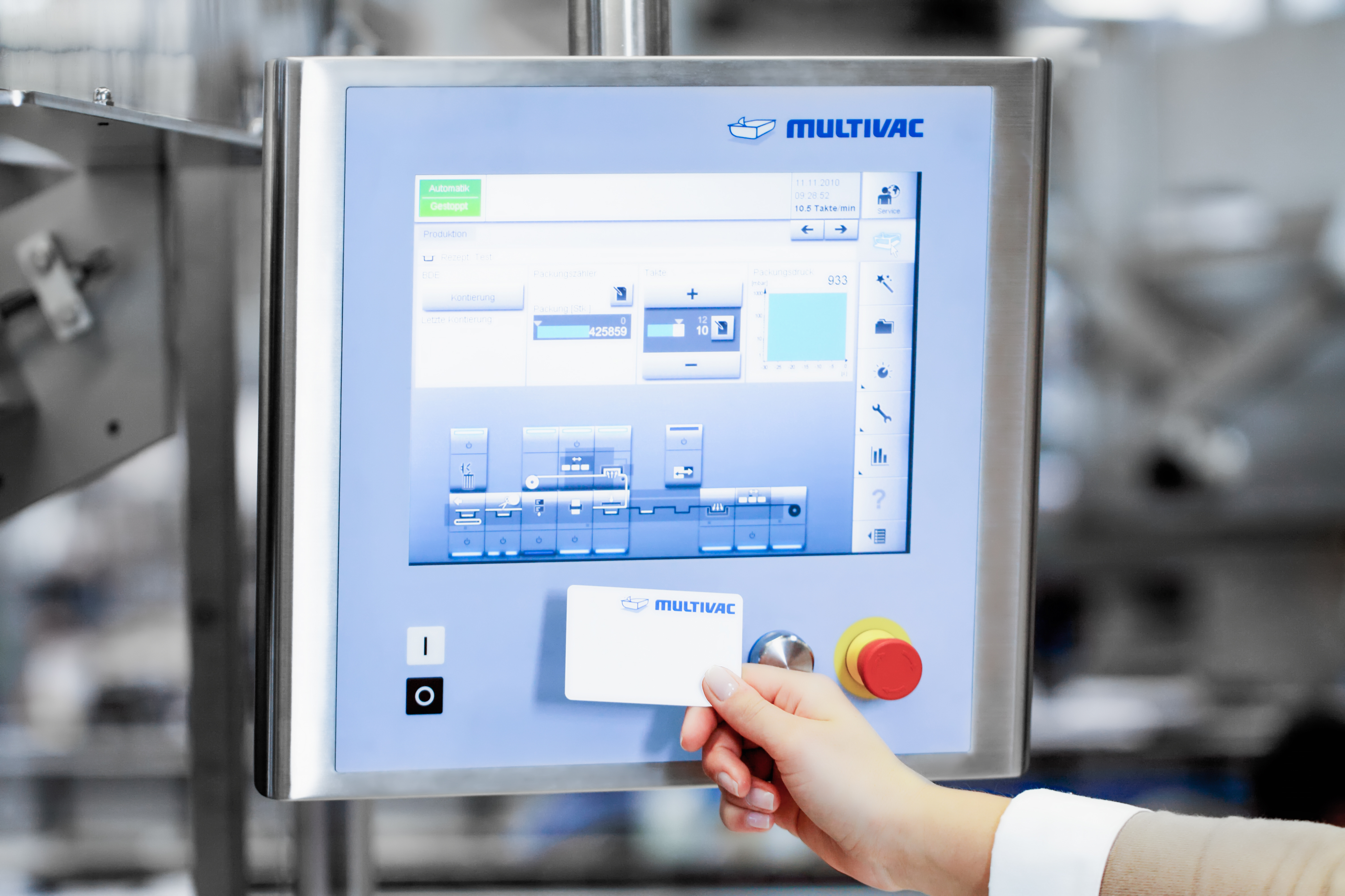 MULTIVAC Control Panel Display Technology