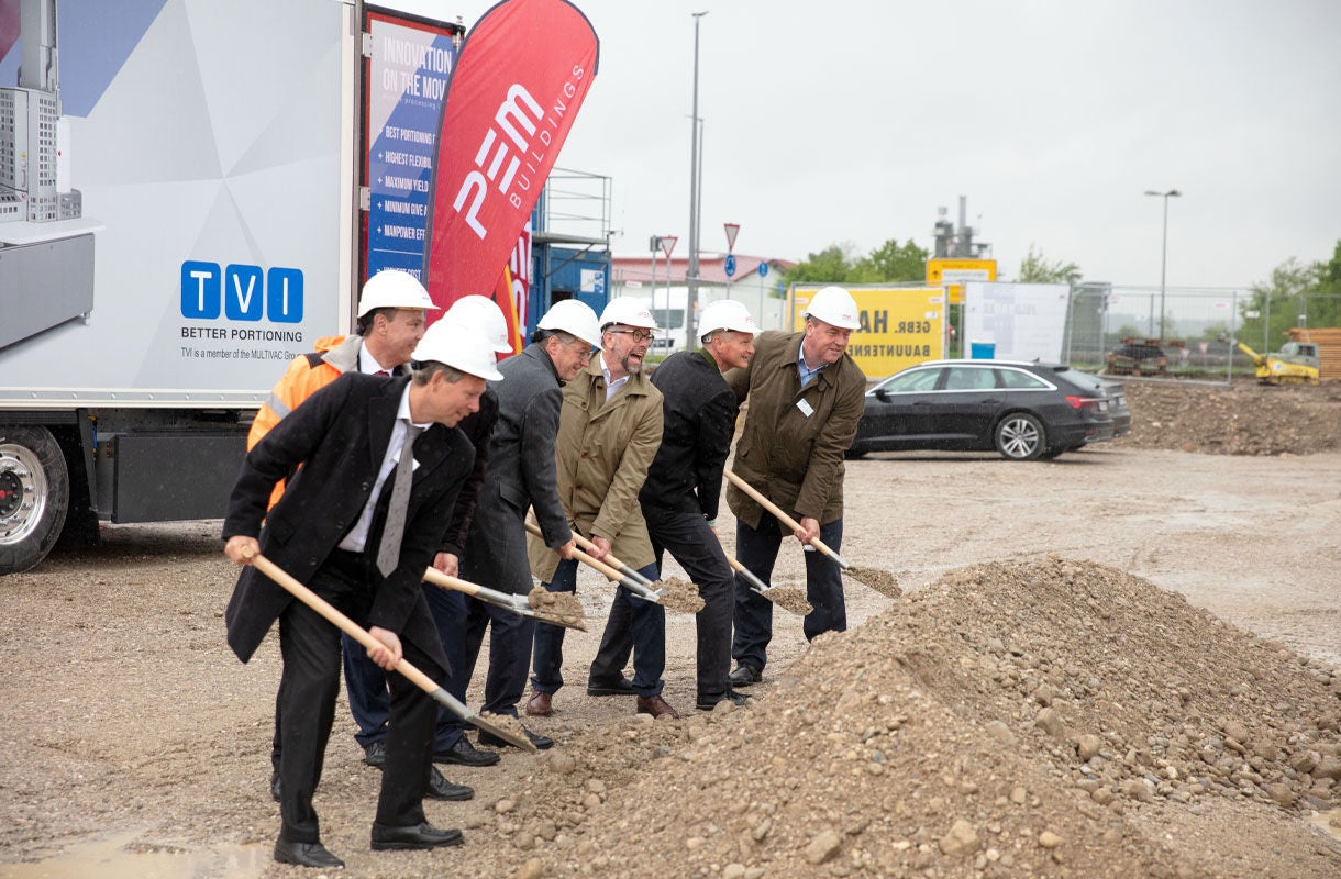Construction Site Groundbreaking Ceremony Construction Site Groundbreaking Ceremony