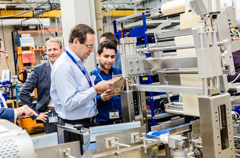 MULTIVAC Packaging Machine in Factory Setting MULTIVAC Packaging Machine in Factory Setting
