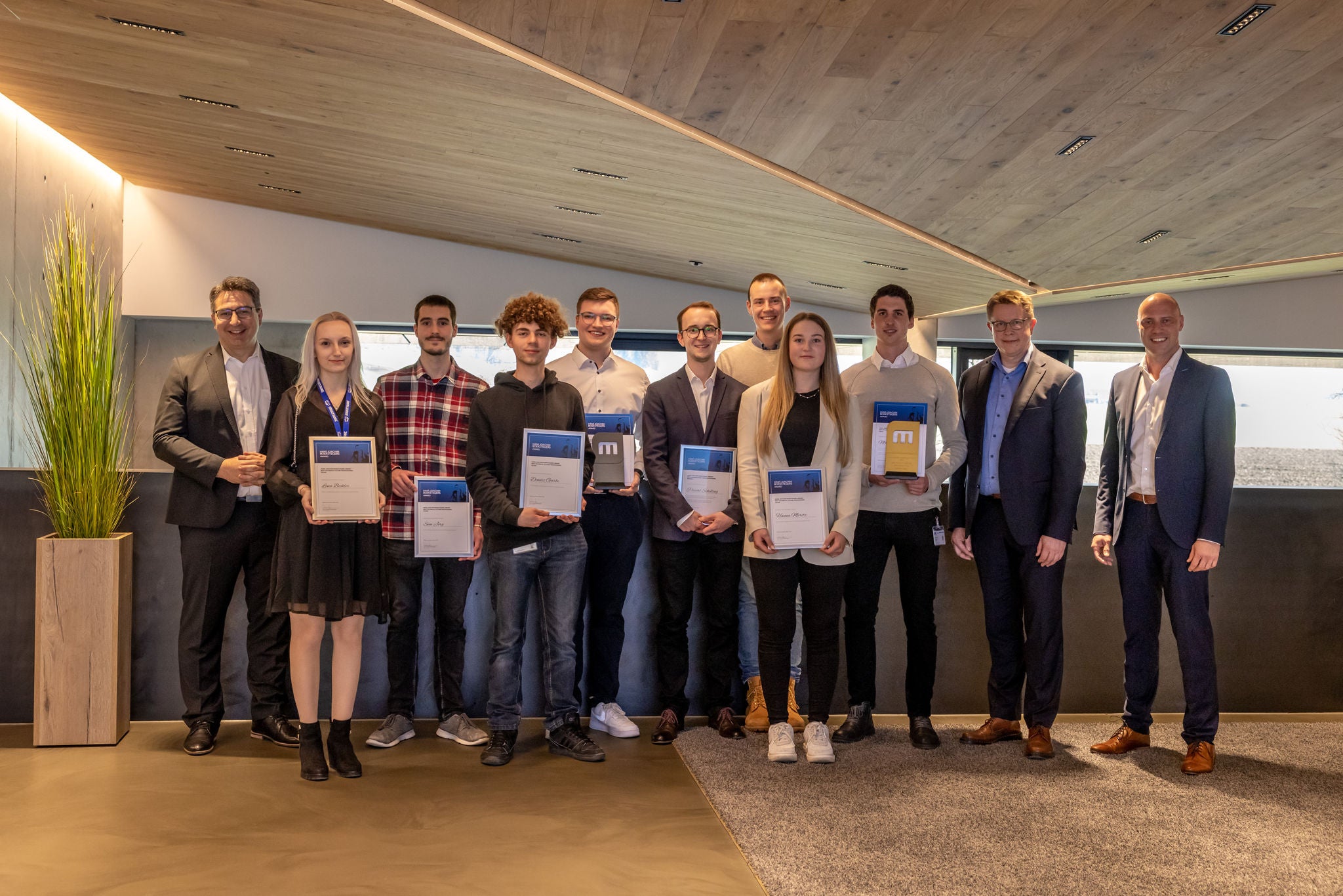 Award Ceremony Group Photo with Certificates Award Ceremony Group Photo with Certificates